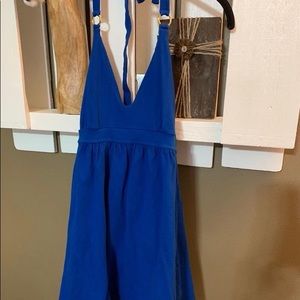 Victoria’s Secret Royal Blue Halter Dress